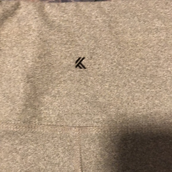 Light Heather Grey Kyodan Leggings - Picture 3 of 5